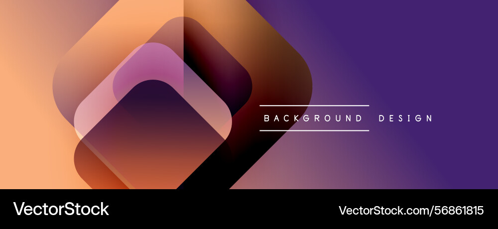 Abstract geometric shapes overlap creating Abstract geometric shapes overlap creating vector image