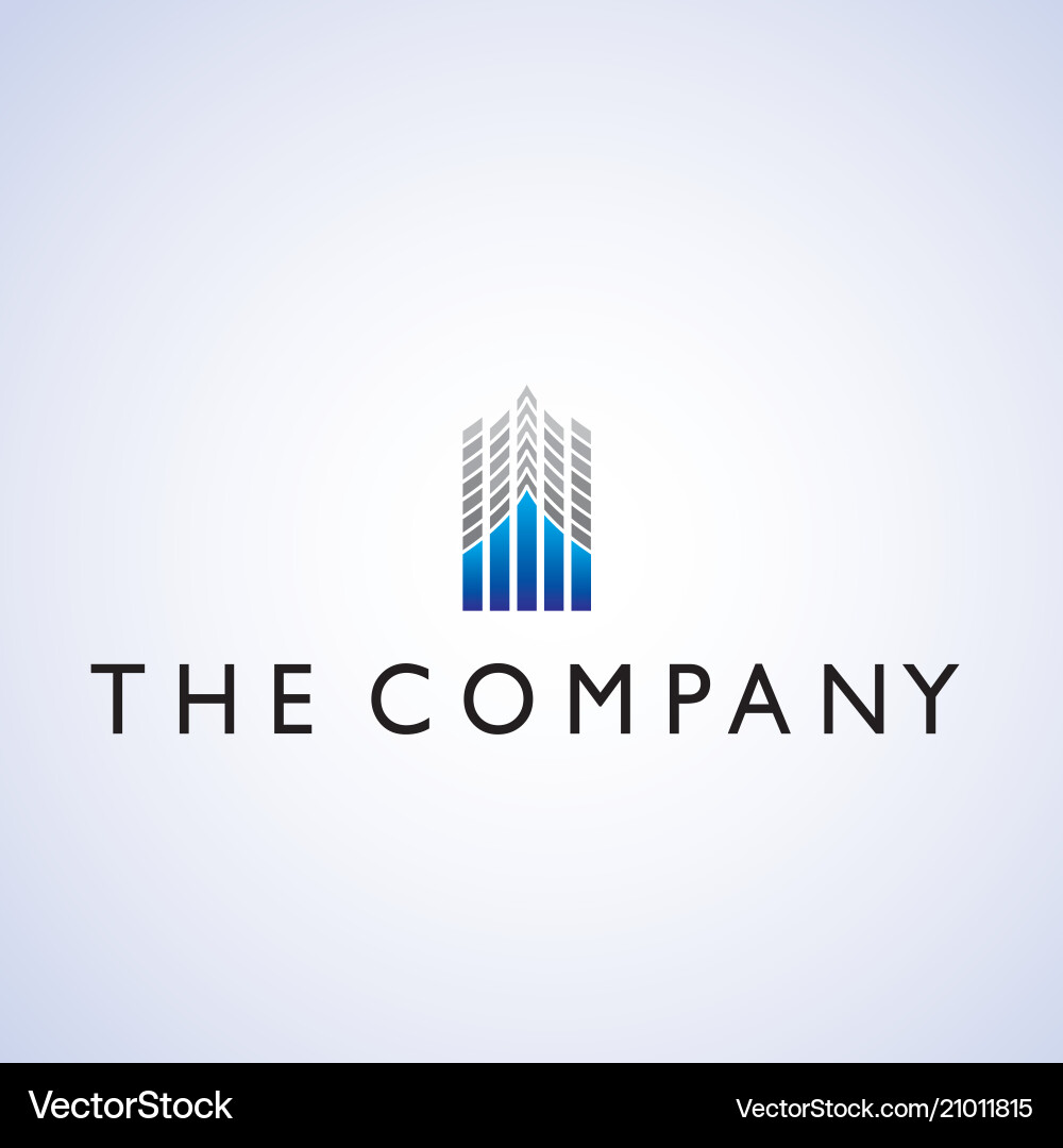 Building ideas design on background Vector Image