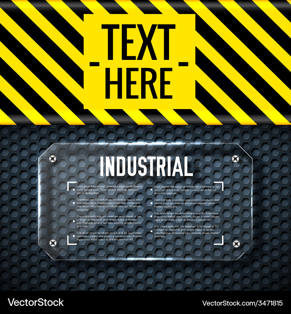 Danger tech abstract background concept Vector Image