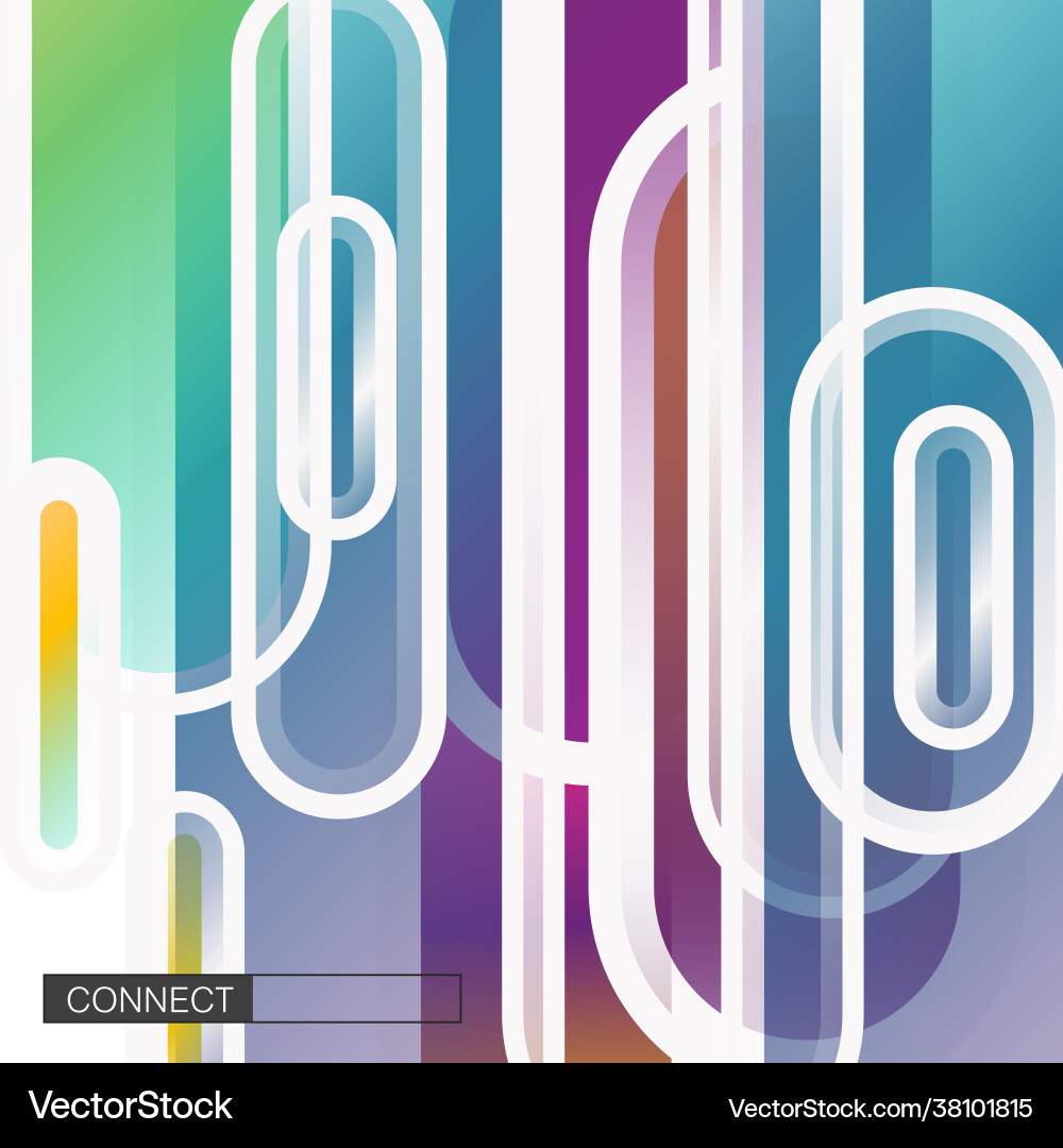 Flat dynamic shapes in minimalistic style Flat dynamic shapes in minimalistic style vector image