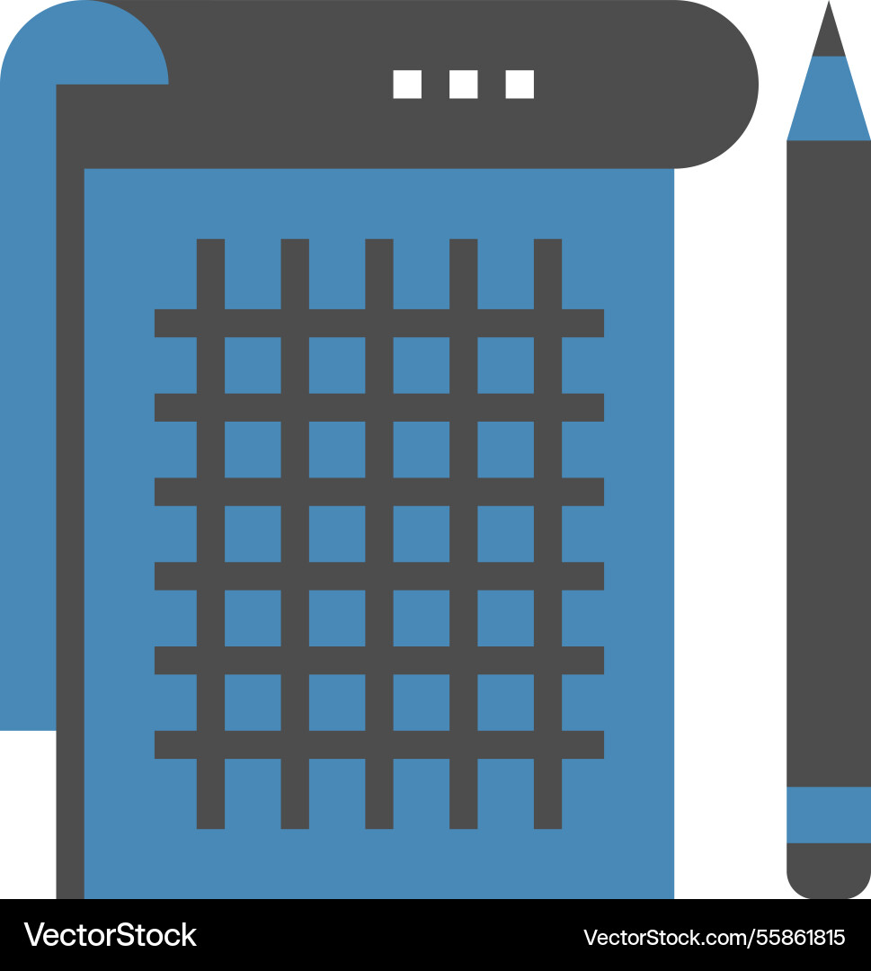 Notebook flat web icon concept Notebook flat web icon concept Vector Image