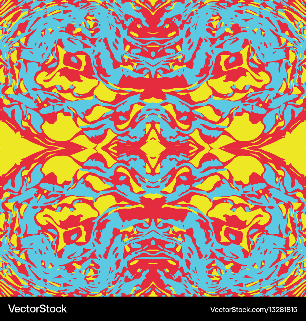 Psychedelic Abstract Pattern vector image