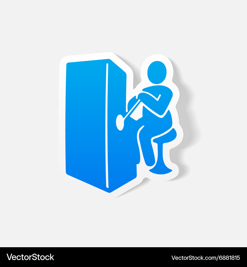 Realistic design element slot machine vector image