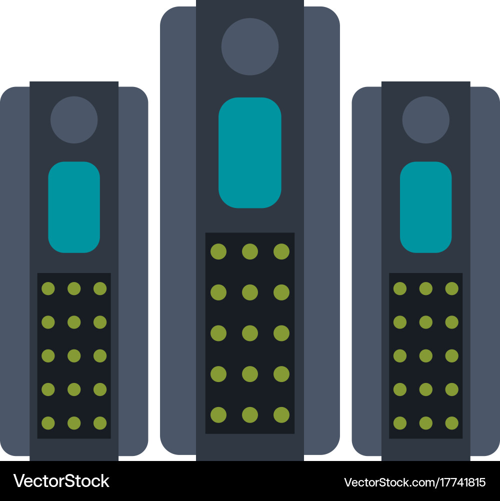 Servers web hosting icon image Vector Image