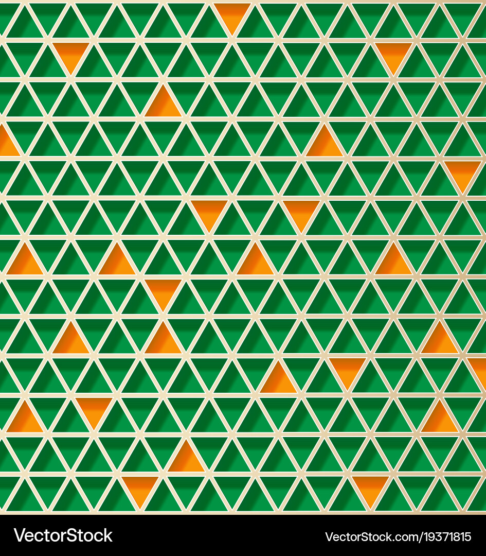 Triangle 3d pattern vector image