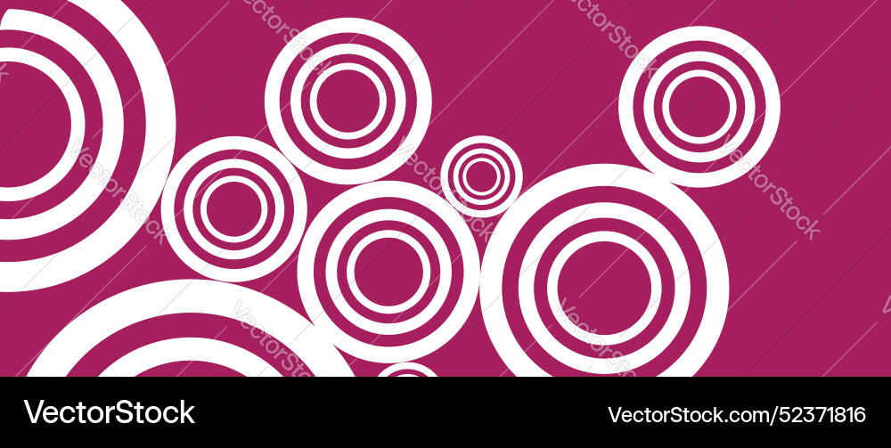 Abstract background with circles vector image