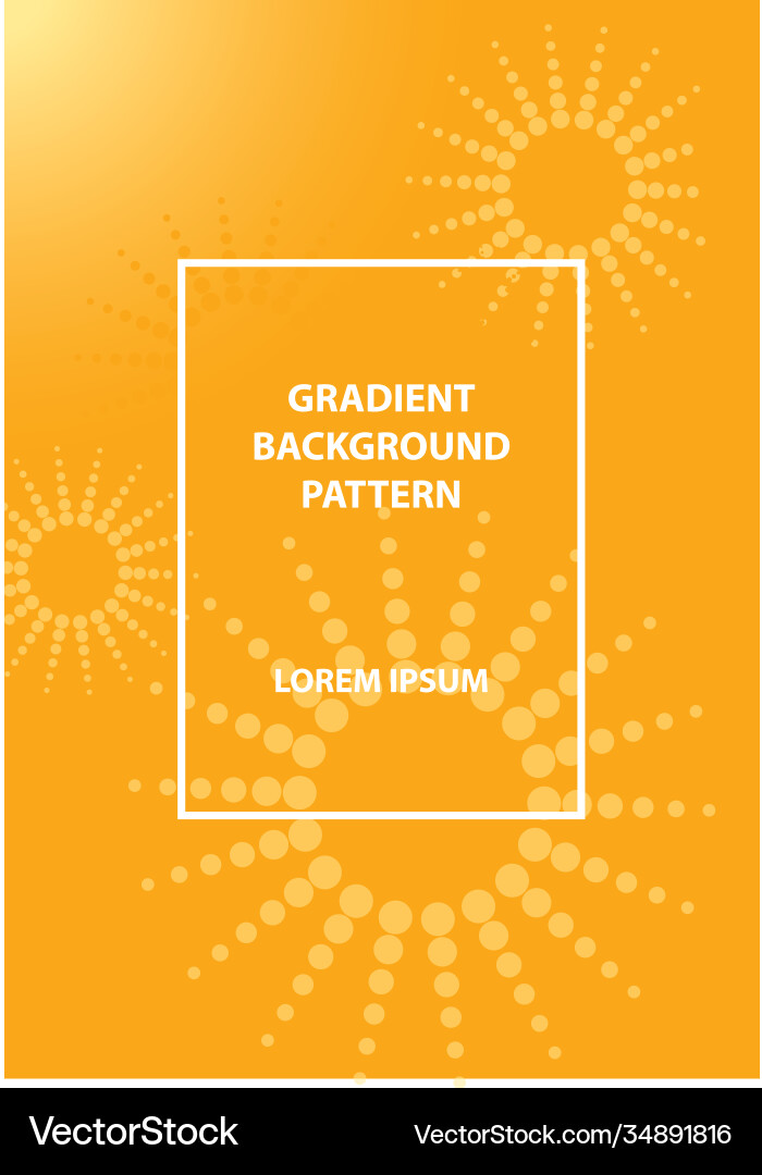 Gradient background modern with colorful style Vector Image