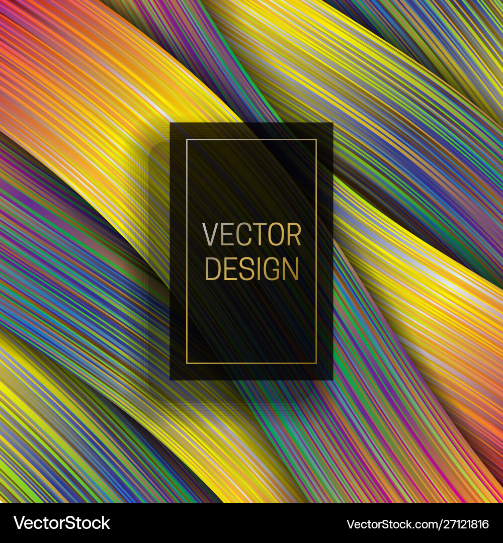 Holographic layer background with rectangular Holographic layer background with rectangular vector image