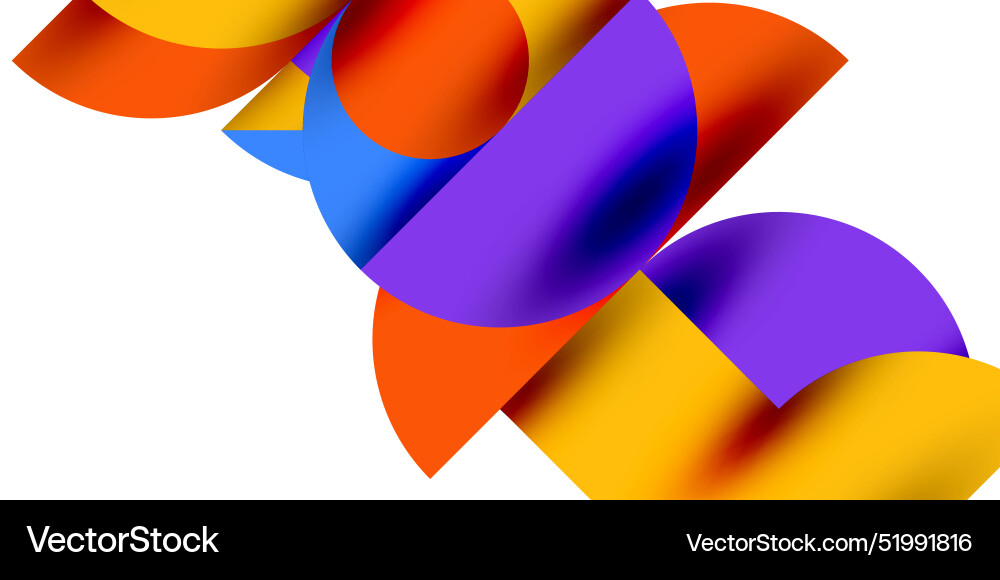Tech minimal circular shapes geometric art Tech minimal circular shapes geometric art Vector Image