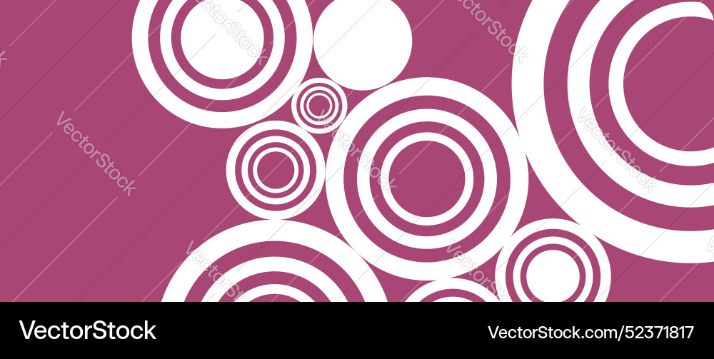 Abstract background with circles vector image