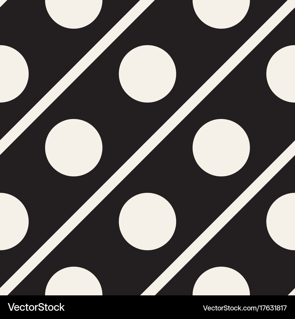 Abstract geometric lines lattice pattern seamless Vector Image