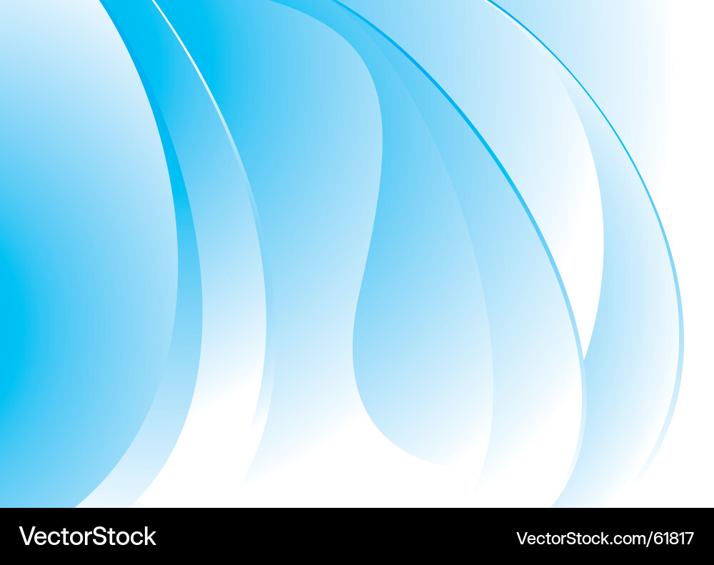 Fluid Waves Vector Image