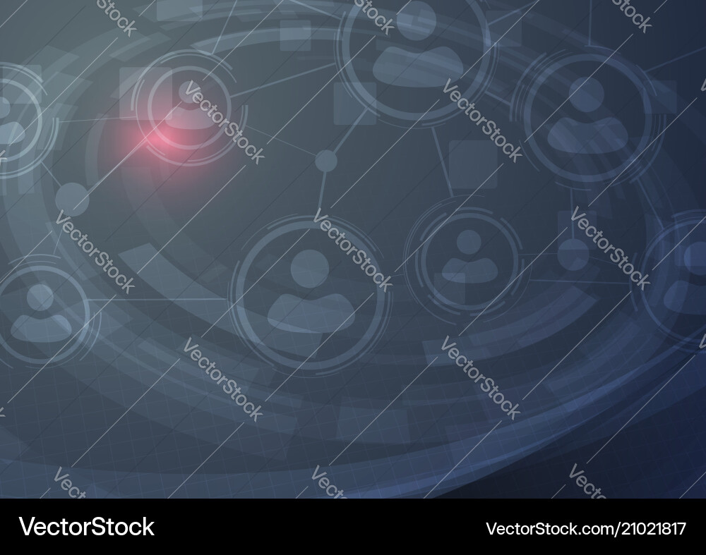 Networking user communication hi-tech modern Networking user communication hi-tech modern vector image