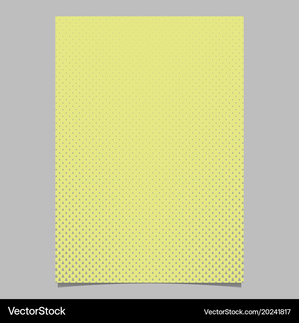 Pine tree pattern page background design vector image