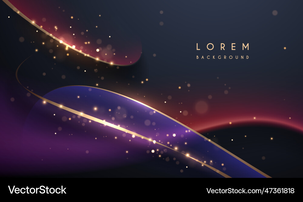 Abstract color waved light lines background Abstract color waved light lines background vector image