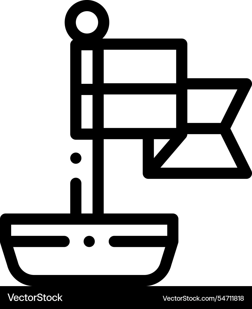 Master icon thin linear style design isolated Master icon thin linear style design isolated vector image