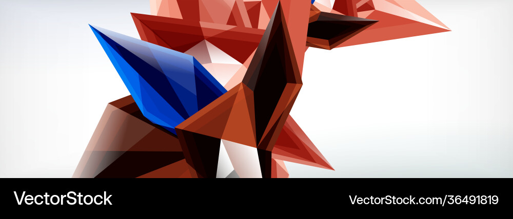 3d triangles and pyramids abstract 3d triangles and pyramids abstract vector image
