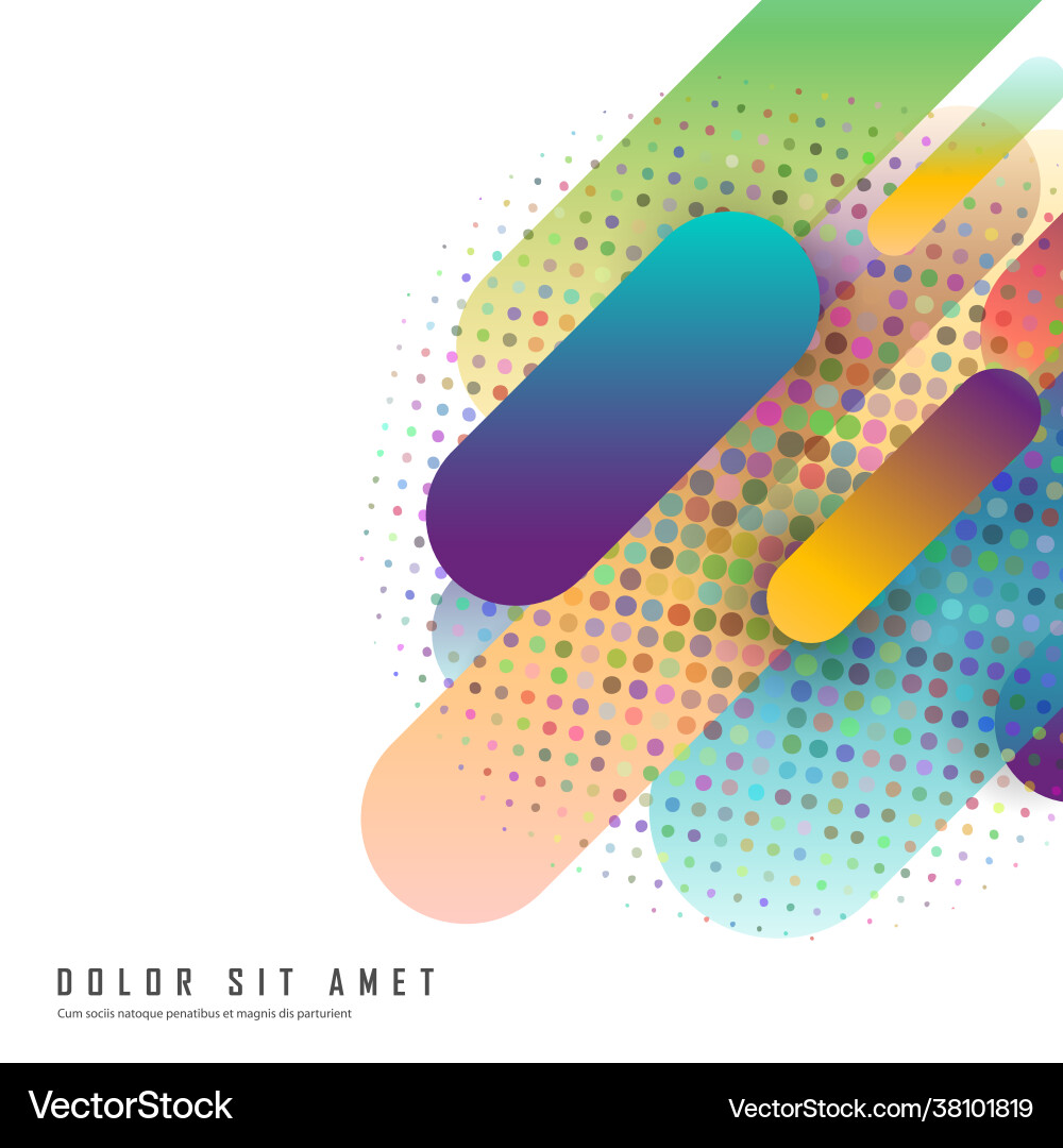 Abstract dynamic background flat shapes Abstract dynamic background flat shapes vector image