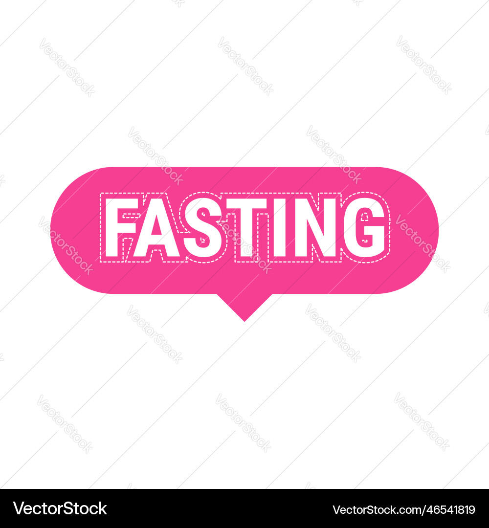 Fasting made easy learn the best tips and tricks vector image