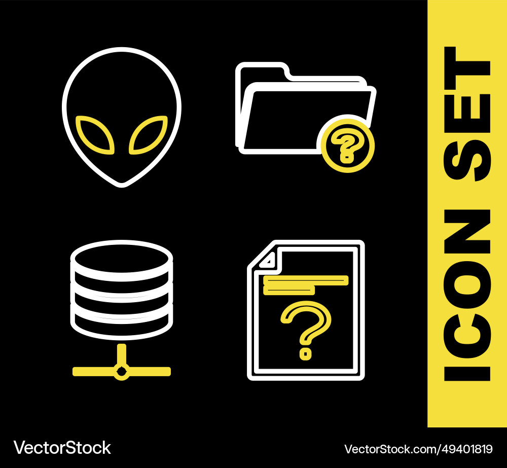 Set line unknown directory document server data vector image