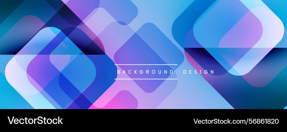 Abstract geometric shapes overlap creating Abstract geometric shapes overlap creating vector image