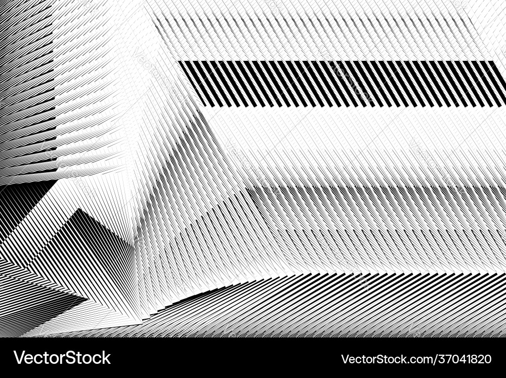Rgb abstract halftone lines dynamic background Vector Image