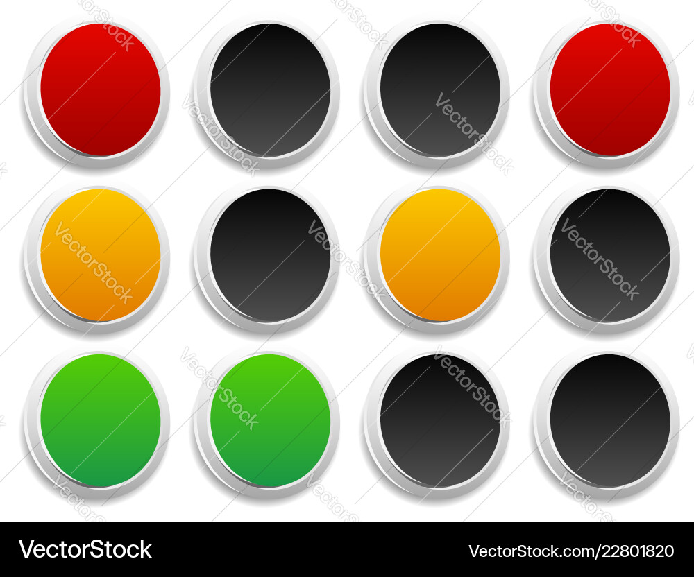 Traffic light lamp semaphore concept Traffic light lamp semaphore concept vector image
