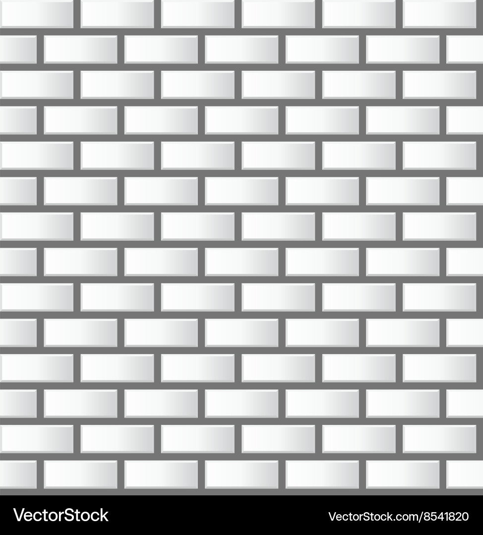White Relief Fliesen Pattern - Nahtlose Vektorbild