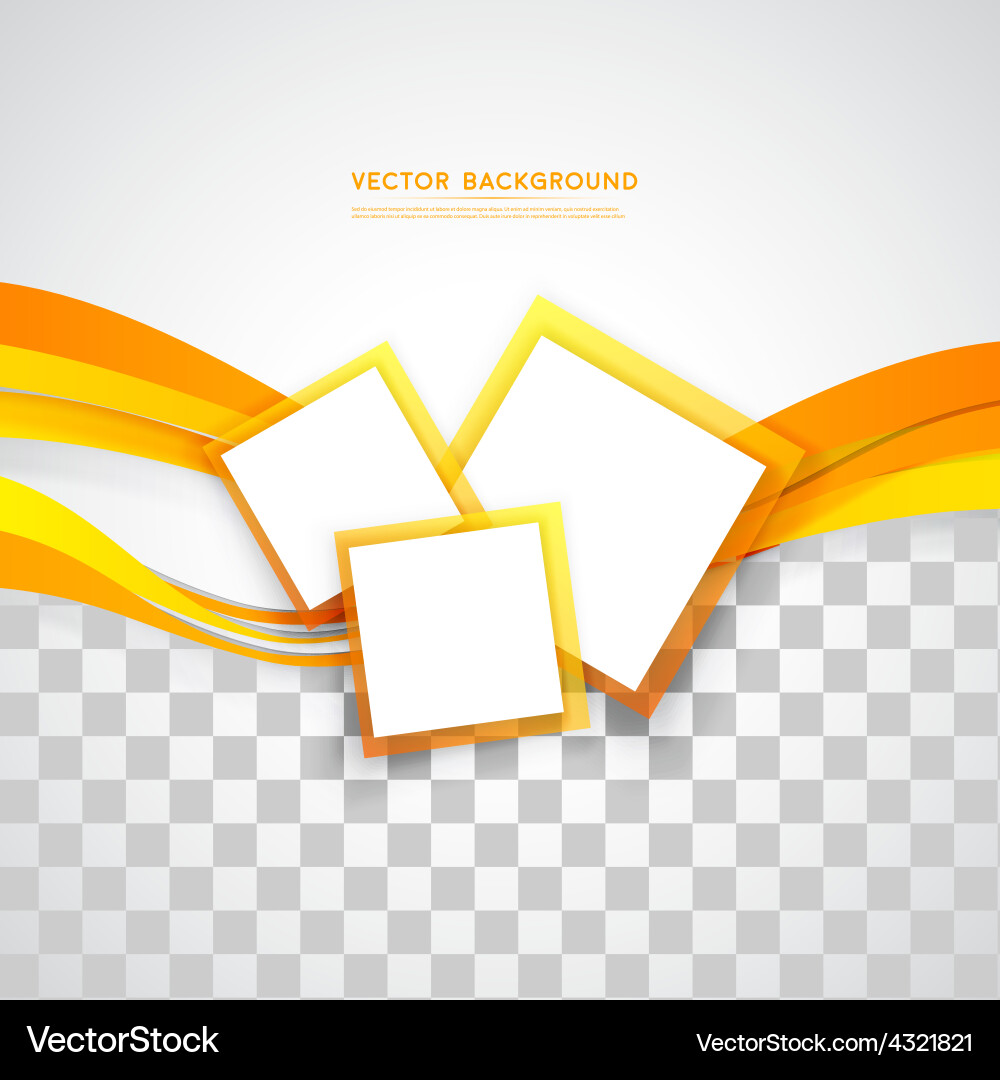 Abstract background design vector image