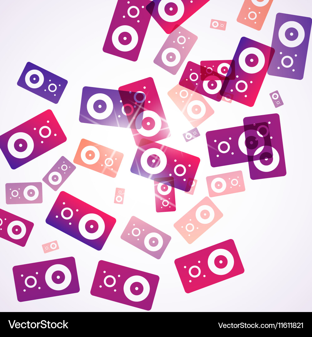 Abstract background dynamic vector image