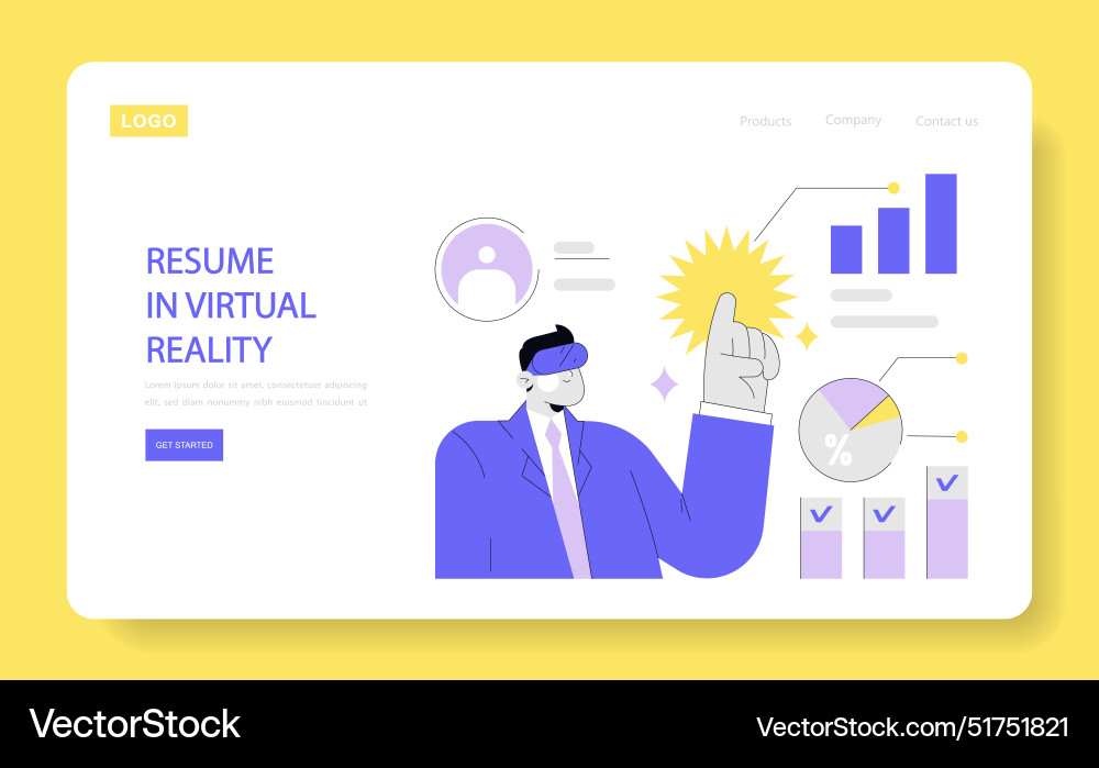 Alternative types summaries flat Alternative types summaries flat vector image