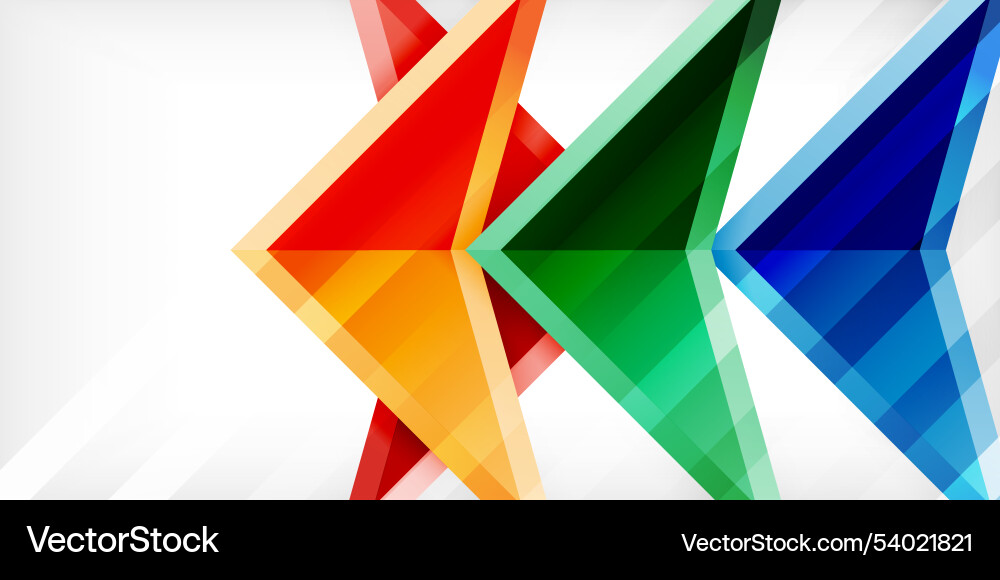 Arrows with 3d effect abstract background Arrows with 3d effect abstract background vector image