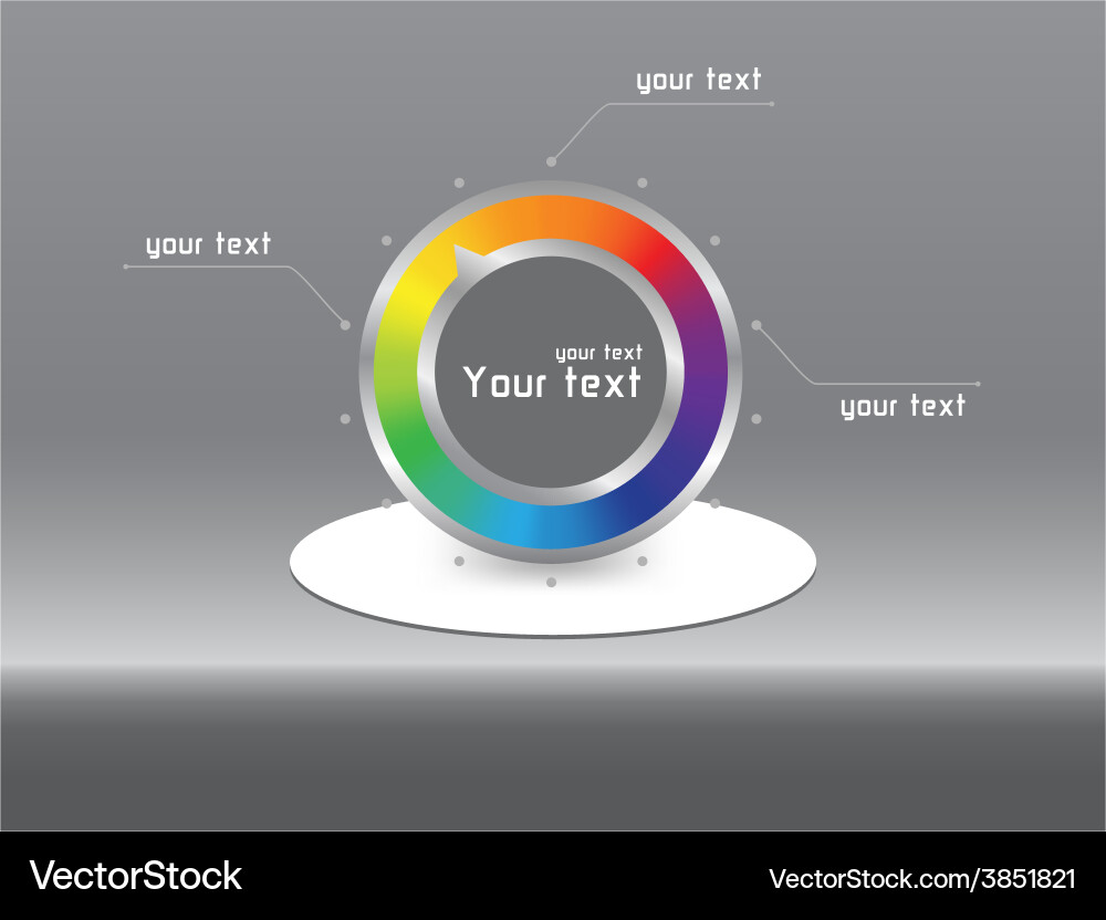 Chromatic Transition vector image
