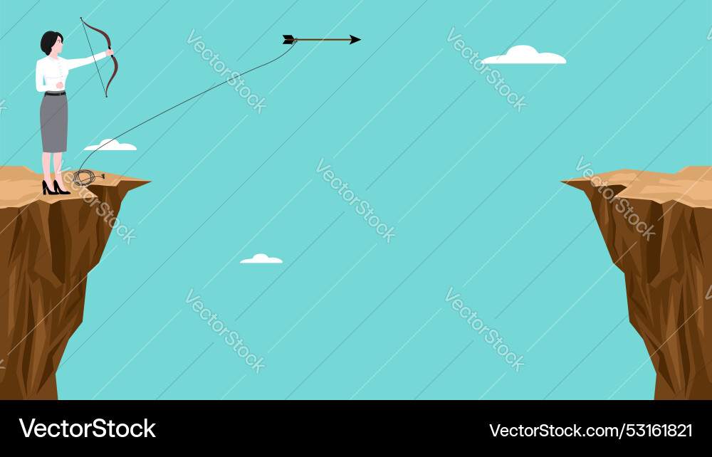 Creative problem solving with the concept vector image