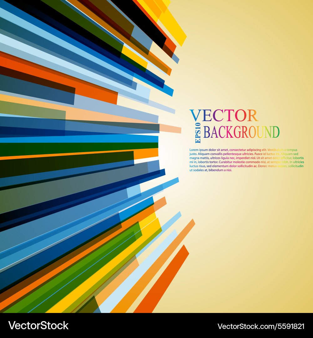 Moving colorful abstract background Vector Image