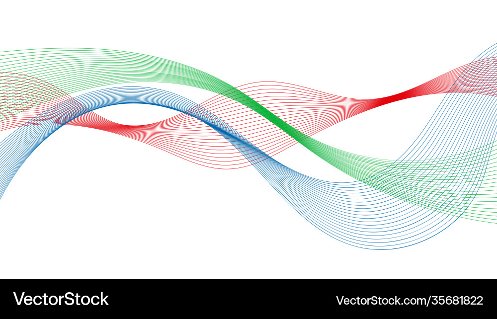 Abstract backdrop with colorful wave gradient line Abstract backdrop with colorful wave gradient line vector image