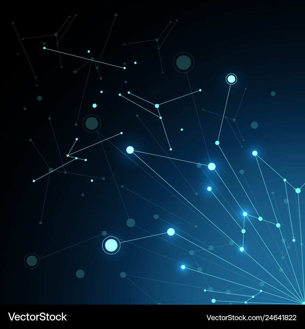 Abstract geometric background with connected lines Abstract geometric background with connected lines vector image