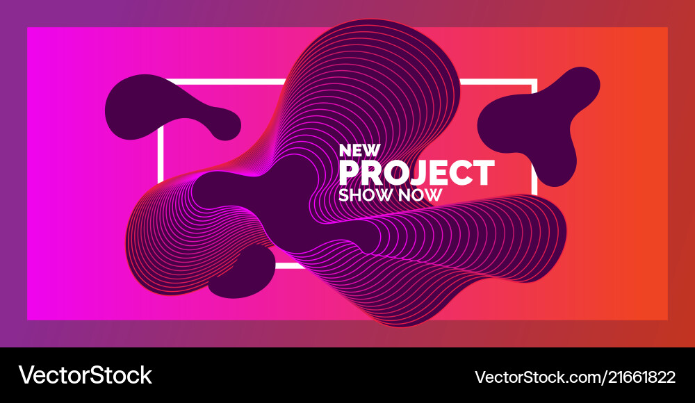 Bright abstract background with a dynamic waves Bright abstract background with a dynamic waves vector image