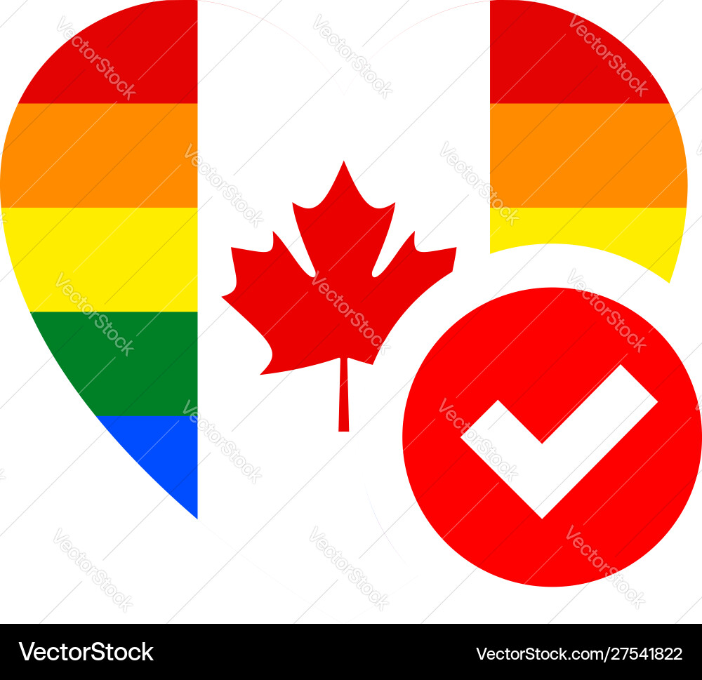 Flag in heart shape for your design Flag in heart shape for your design vector image