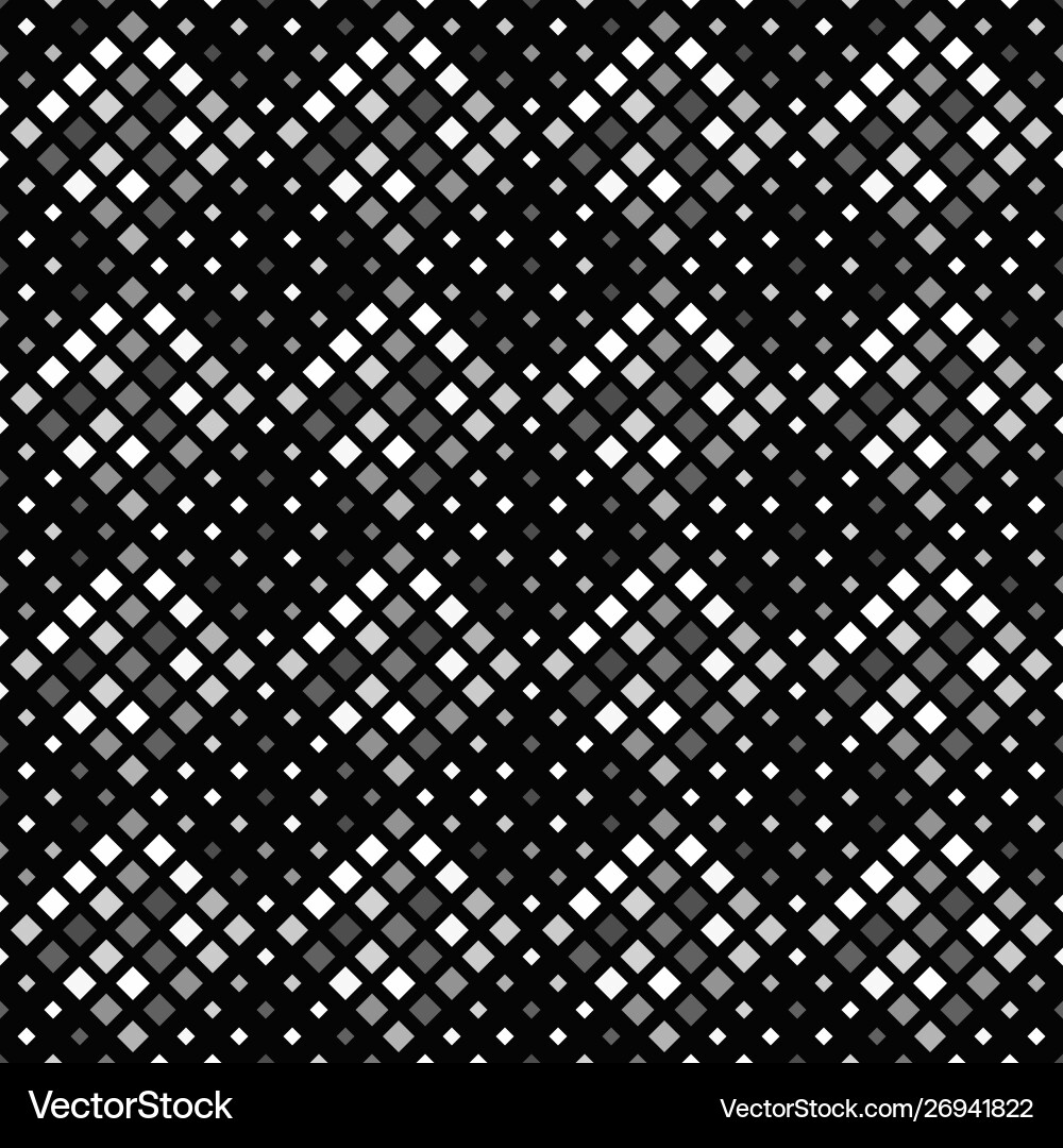 Gray seamless abstract diagonal square pattern Gray seamless abstract diagonal square pattern vector image