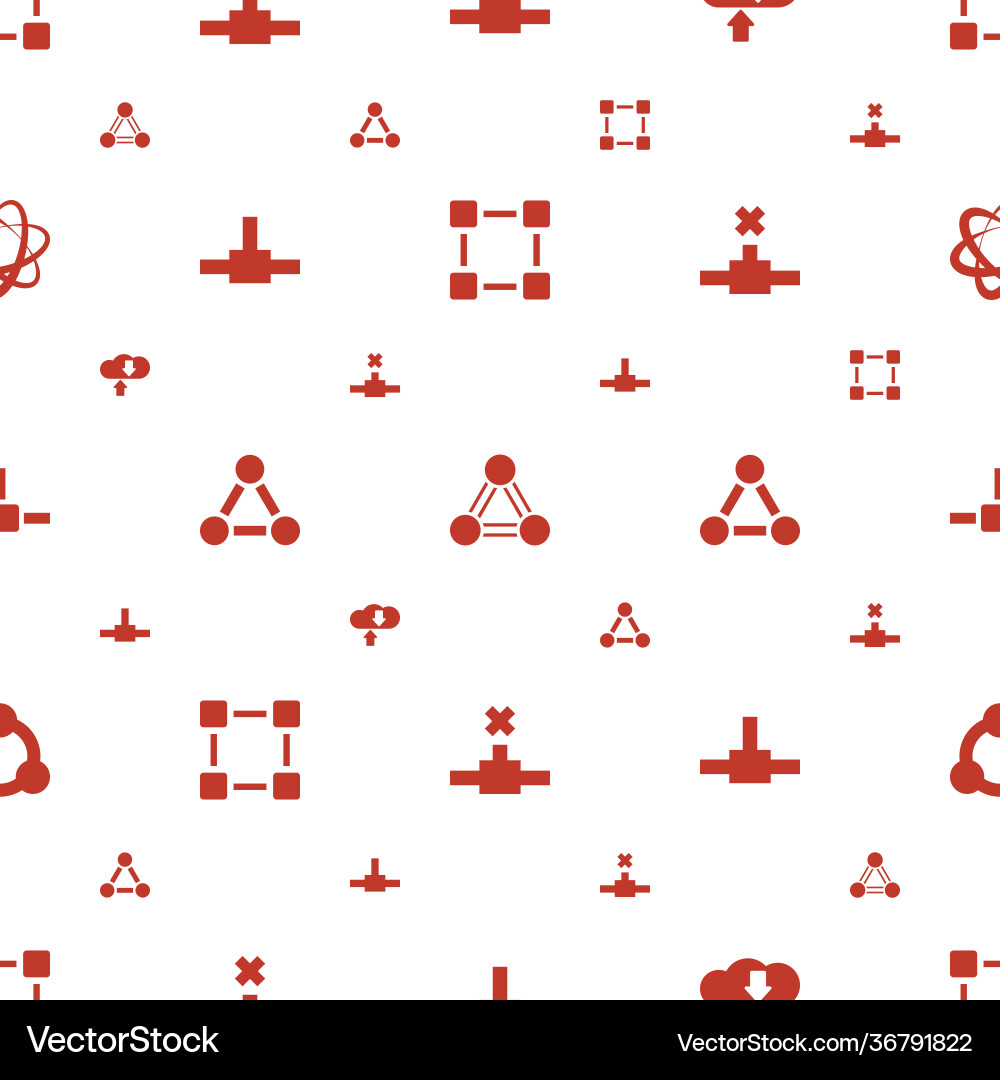 Networking icons pattern seamless white background Networking icons pattern seamless white background Vector Image