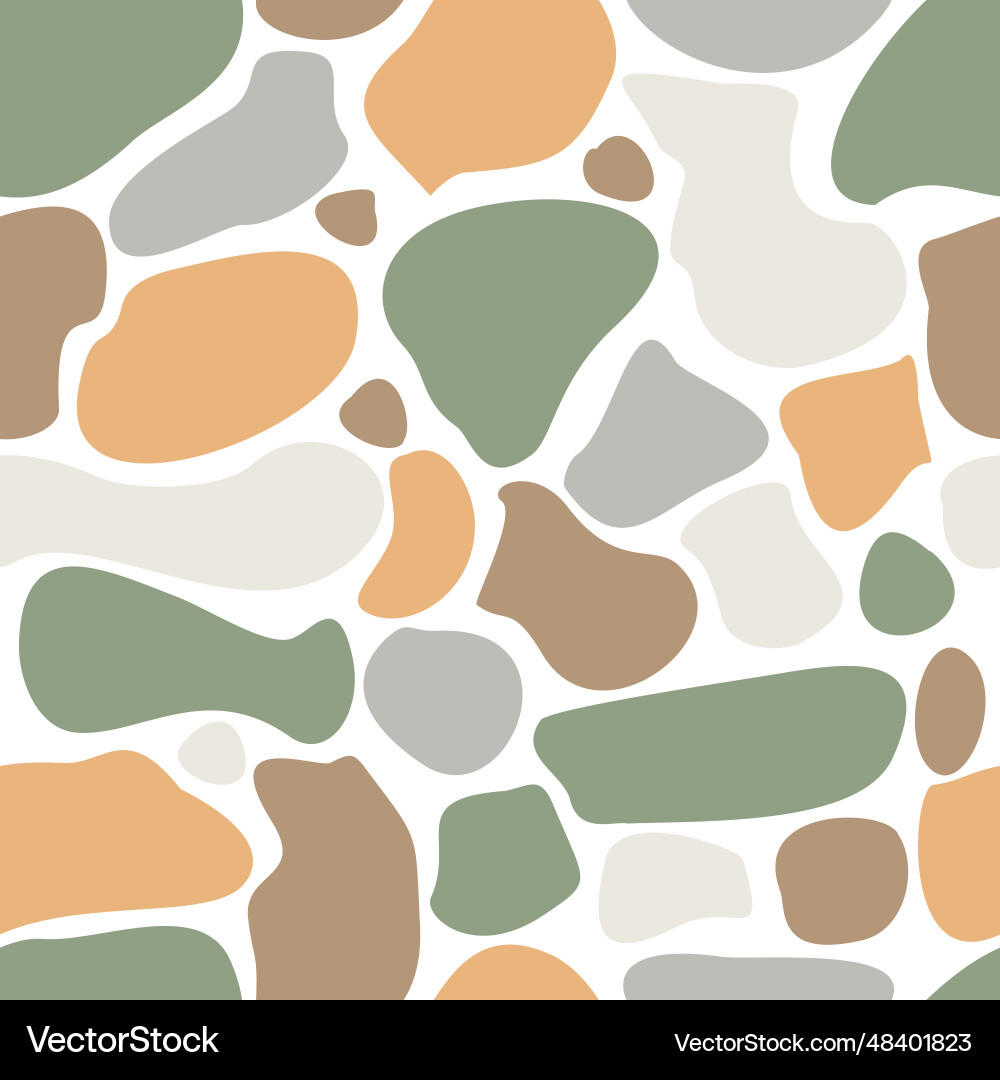 Abstract autumn seamless pattern with spots Abstract autumn seamless pattern with spots vector image