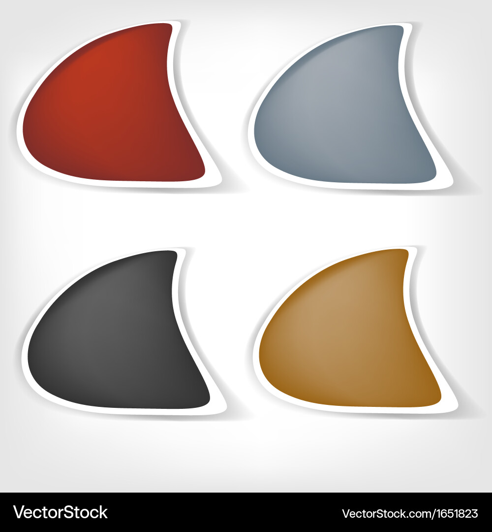 Background with abstract blank for text Vector Image