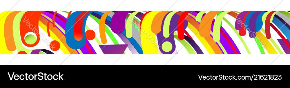 Modern abstract frame element composition made Vector Image