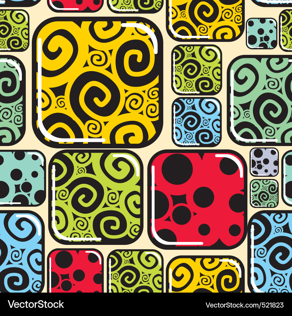 Seamless pattern Vector Image