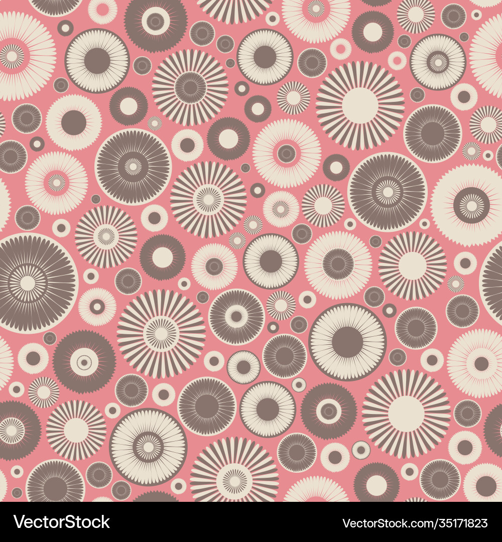 Seamless pattern with circle elements Seamless pattern with circle elements Vector Image