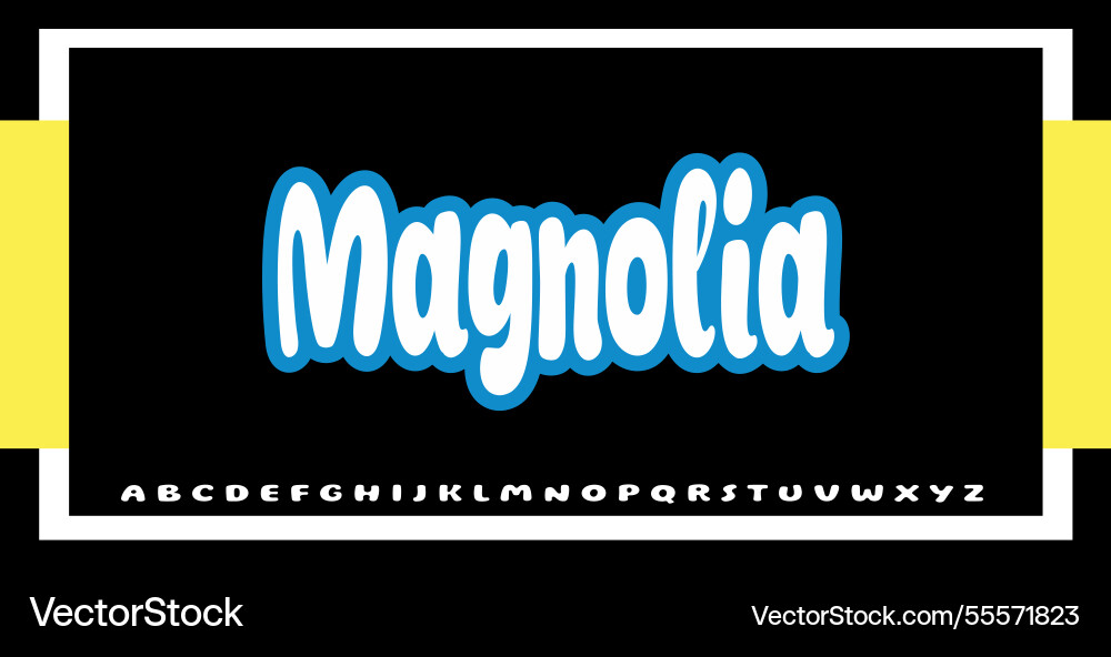 Text effects with editable colors and abstract vector image