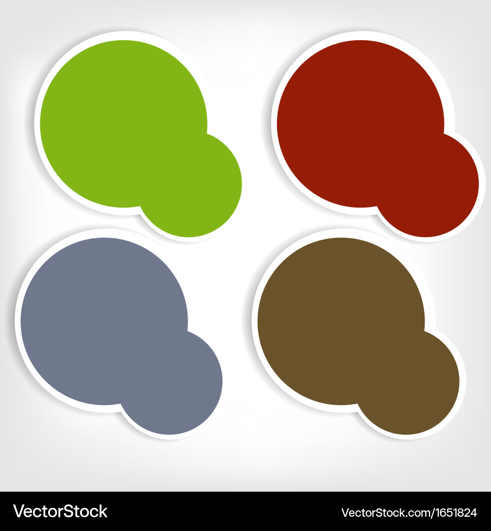 Background with abstract blank for text vector image