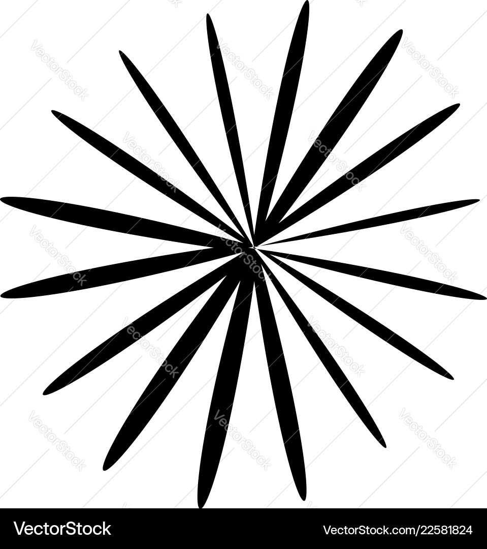Concentric radial element radiating abstract Concentric radial element radiating abstract Vector Image