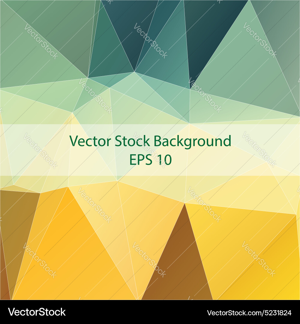 Triangle background vector image